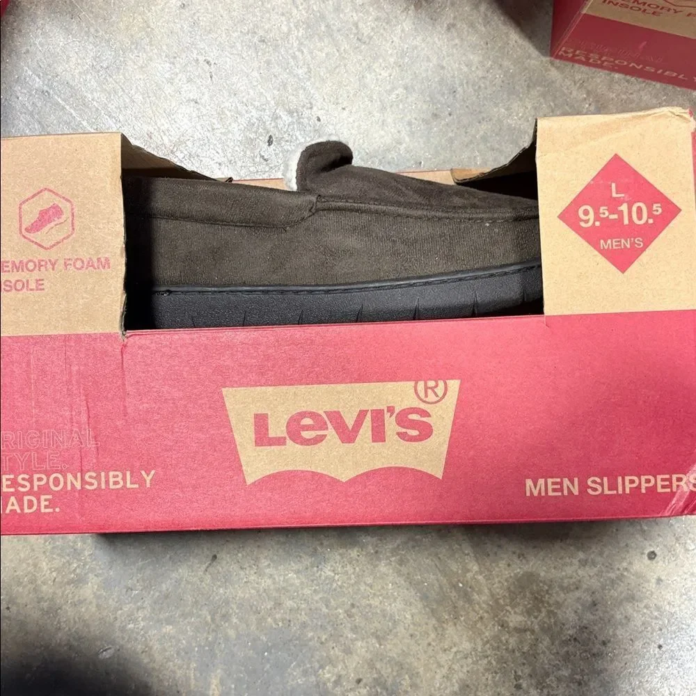 Levi's Dark Brown Slip-On Loafers